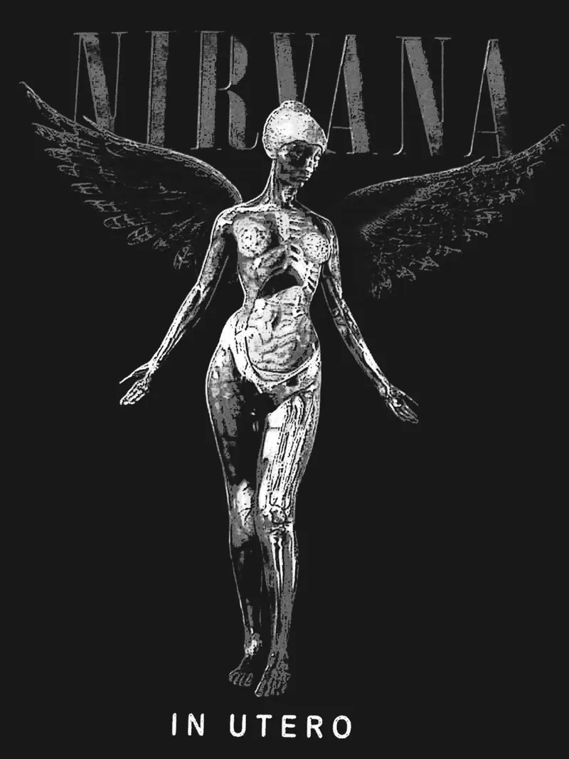 arte della band dei nirvana carta hahnemühle da vanhesling
