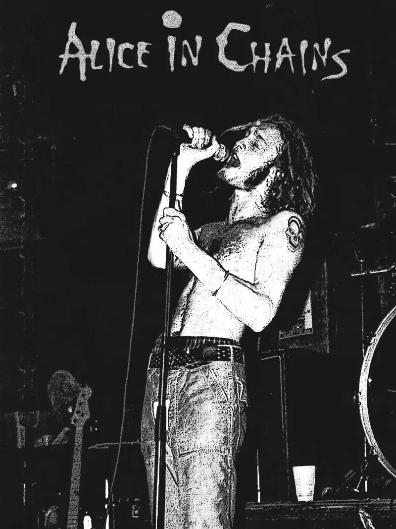 Alice in Chains pellicola backlit da vanhesling