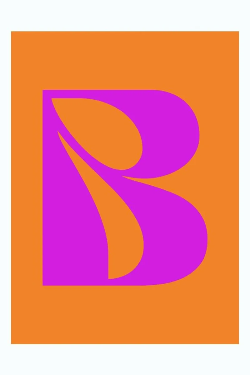 Colorful B carta hahnemühle da Mottos by Sinan Saydik