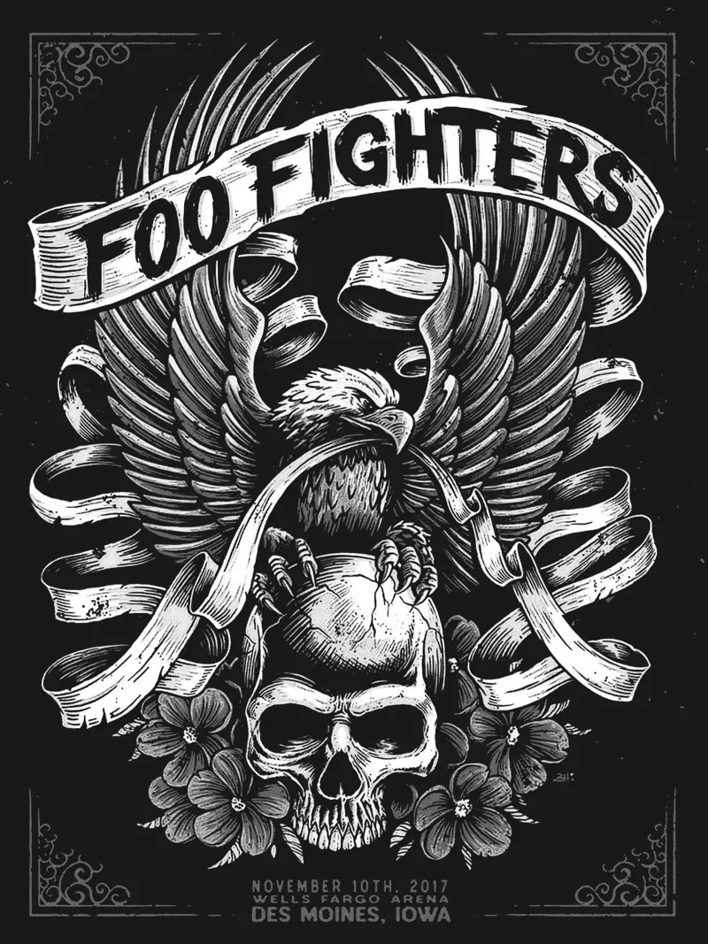 I Foo Fighters pellicola backlit da vanhesling