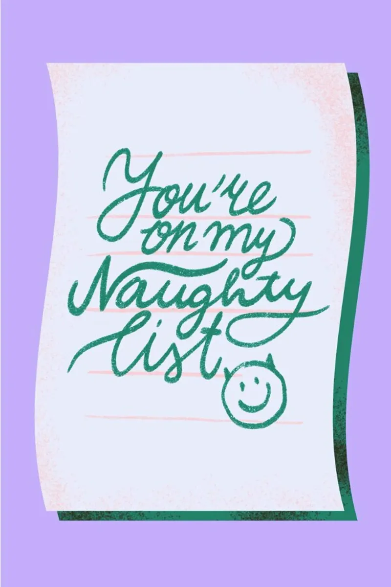 Naughty List pellicola backlit da Studio One
