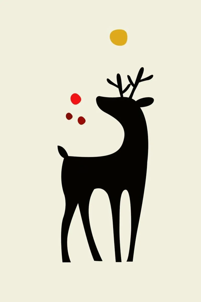 Rudolph Searching For His Nose pellicola backlit da Kubistika