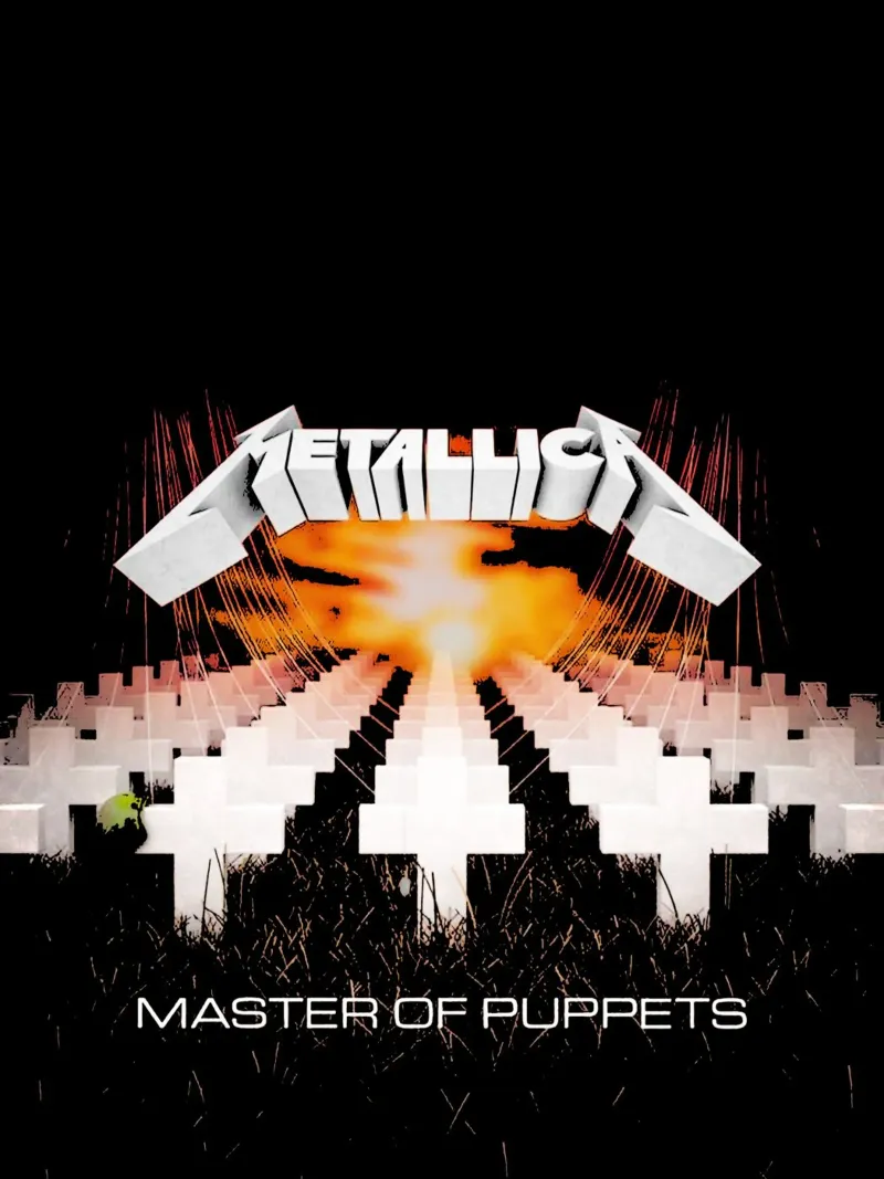 Metallichead - Master Of Puppets Arte pellicola backlit da music soul