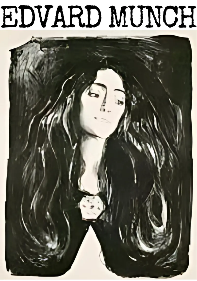 La spilla. Eva Mudocci di Edvard Munch pellicola backlit da kaitlinparkershop