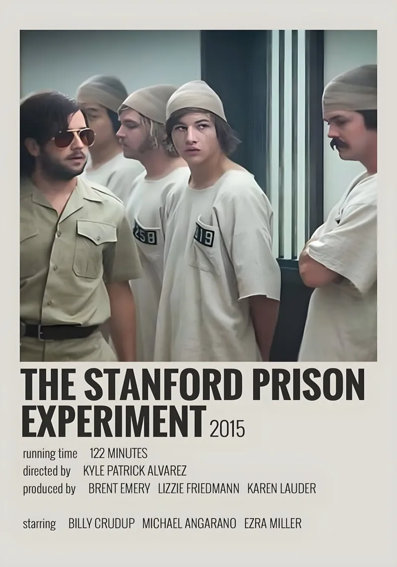 THE STANFORD PRISON EXPERIMENT 2015 metacrilato de MVFminimalist