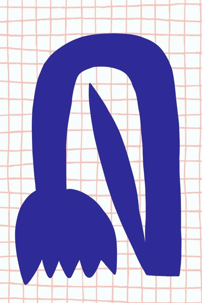 Blue Tulip poster da Pure