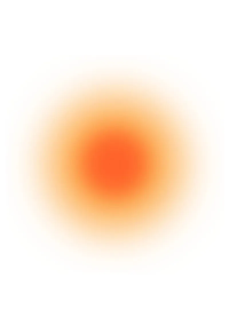 Levendig Oranje Aura Kleurverloop Abstracte Kunstdruk canvas van homdeco
