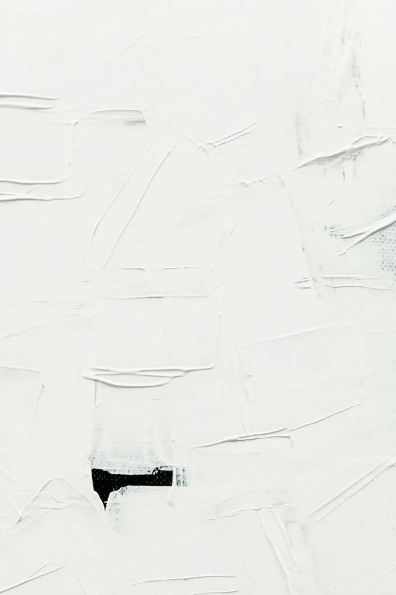 Minimal White Abstract carta hahnemühle da Ingrid Beddoes