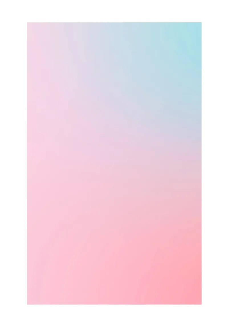 Pastel Zonsondergang Blauw Roze Gradiënt Abstracte Muurkunst Print canvas met Baklijst van homdeco