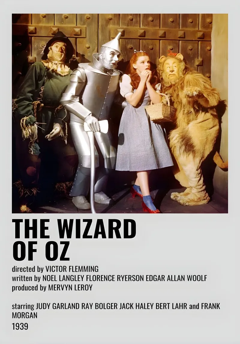 THE WIZARD OF OZ pellicola backlit da MVFminimalist