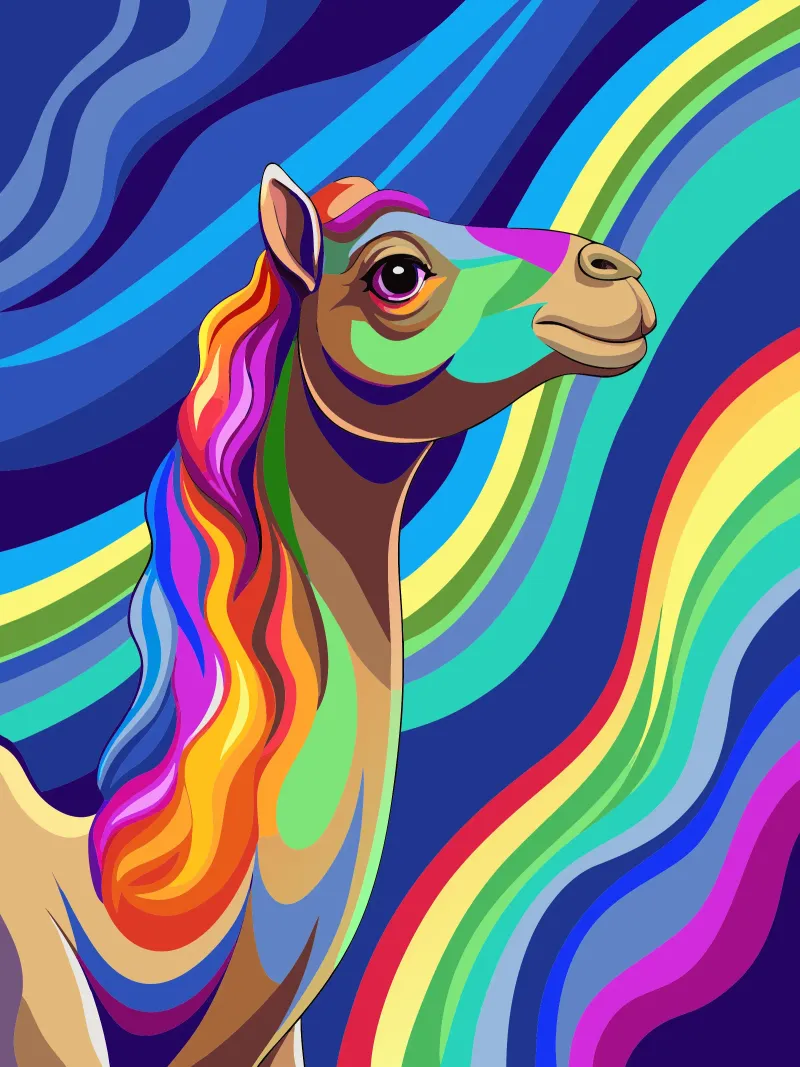 camel vector fullcolor metacrilato de onelife