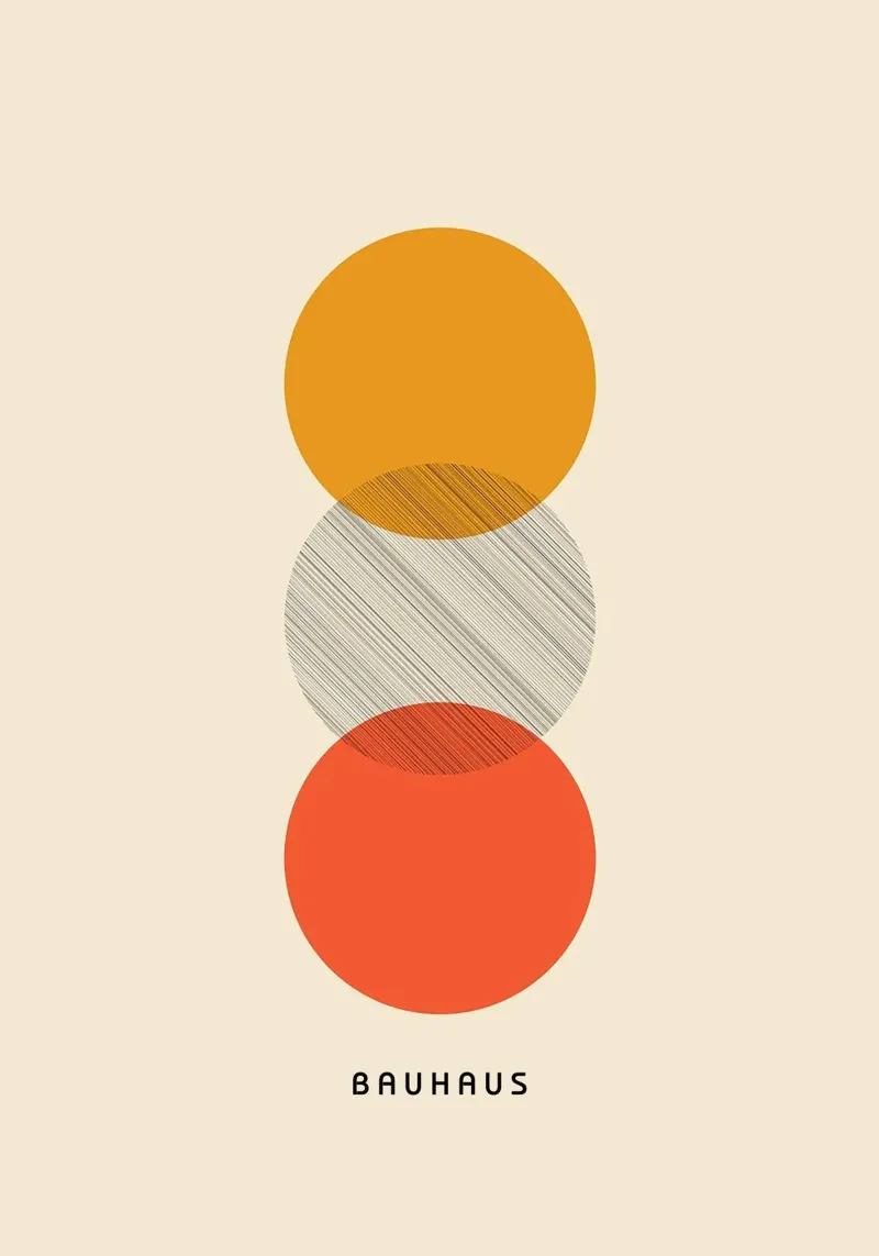Sunset Bauhaus pellicola backlit da Attaboy Dsgn