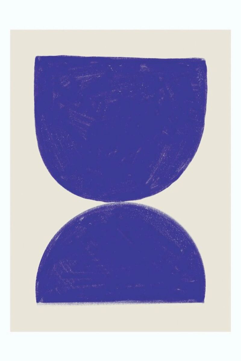 Rumi Blue poster van Mottos by Sinan Saydik