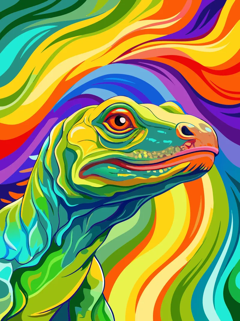 komodo vector fullcolor metacrilato de onelife