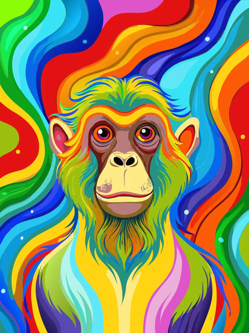 mono vector fullcolor metacrilato de onelife