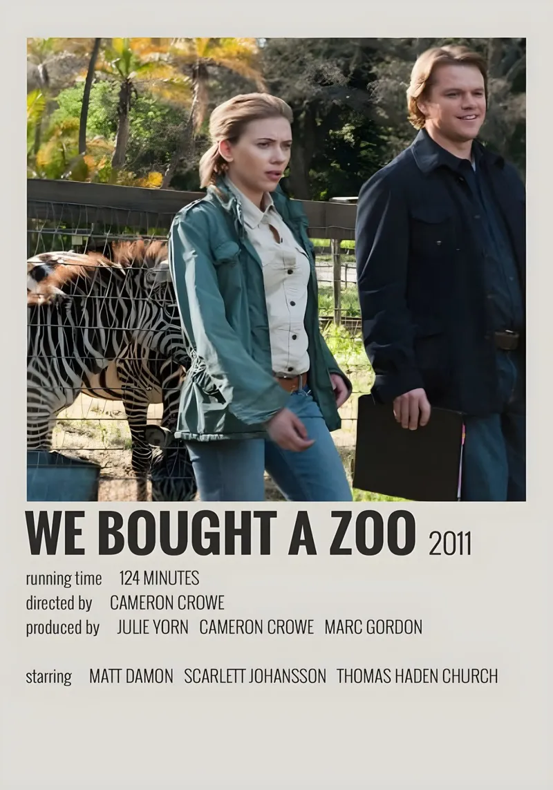 WE BOUGHT A ZOO 2011 pellicola backlit da MVFminimalist