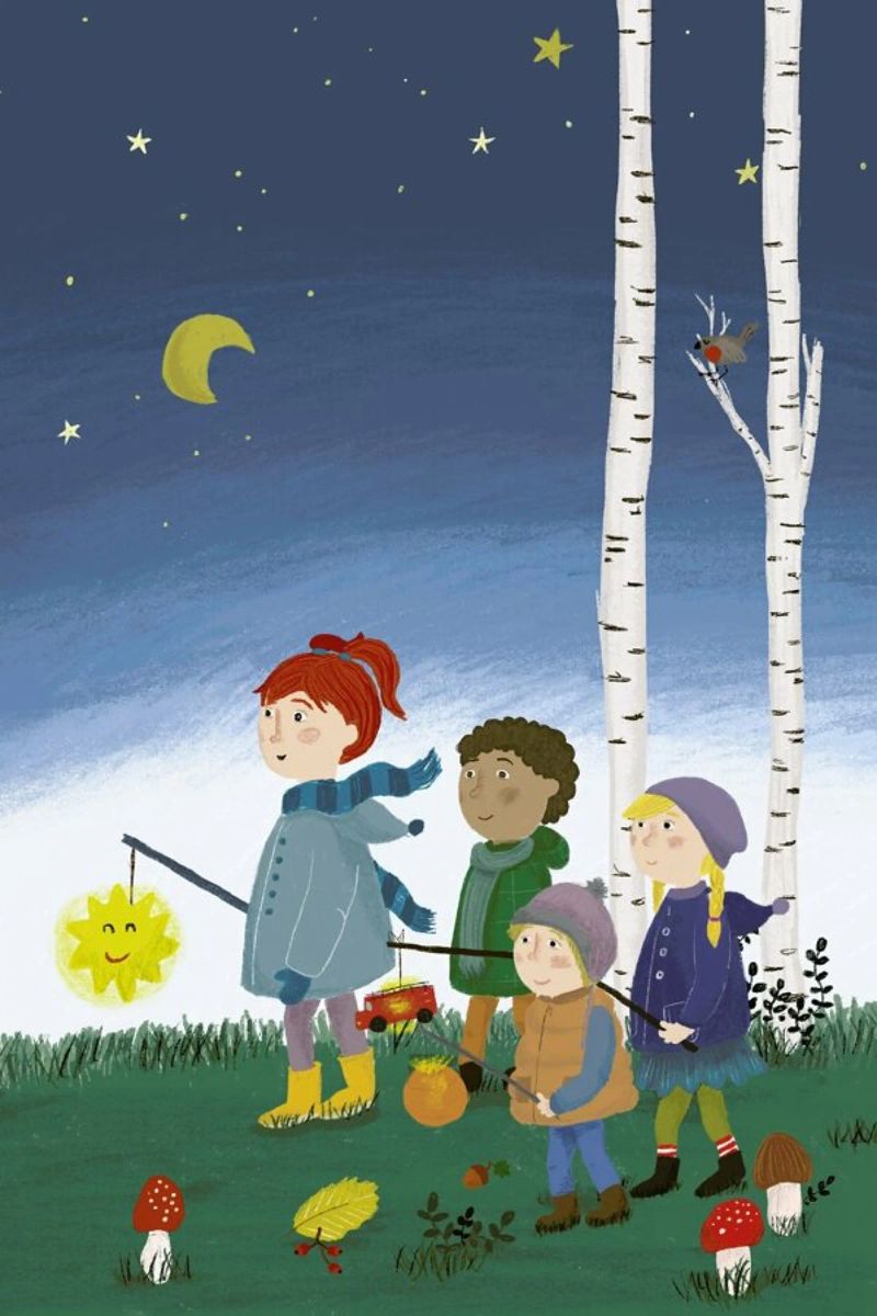 Laternenspaziergang poster de Anika Merten