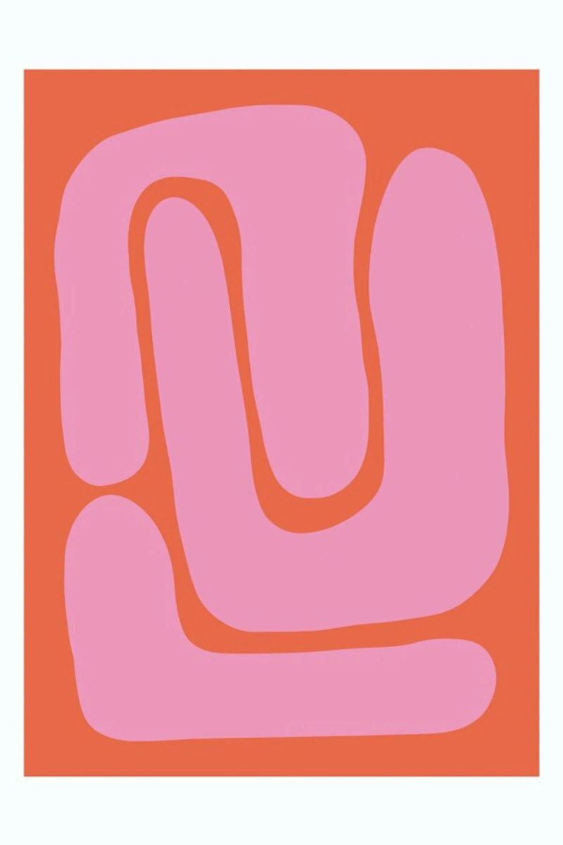 Two Colors 1 poster by Mottos by Sinan Saydik