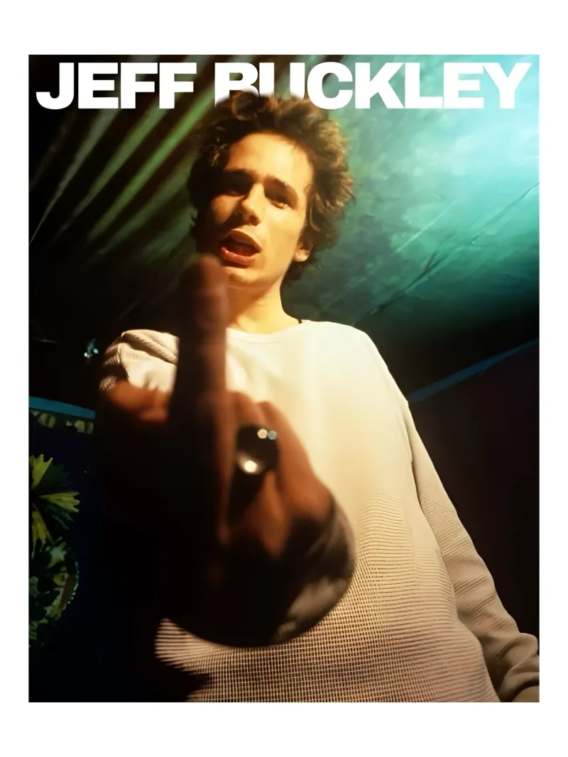 Dito medio alla Jeff Buckley pellicola backlit da greskulargenama