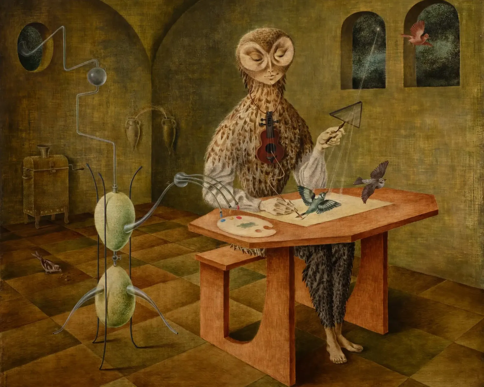Creation of the Birds, 1957 hahnemühle by Alexandra Sutton