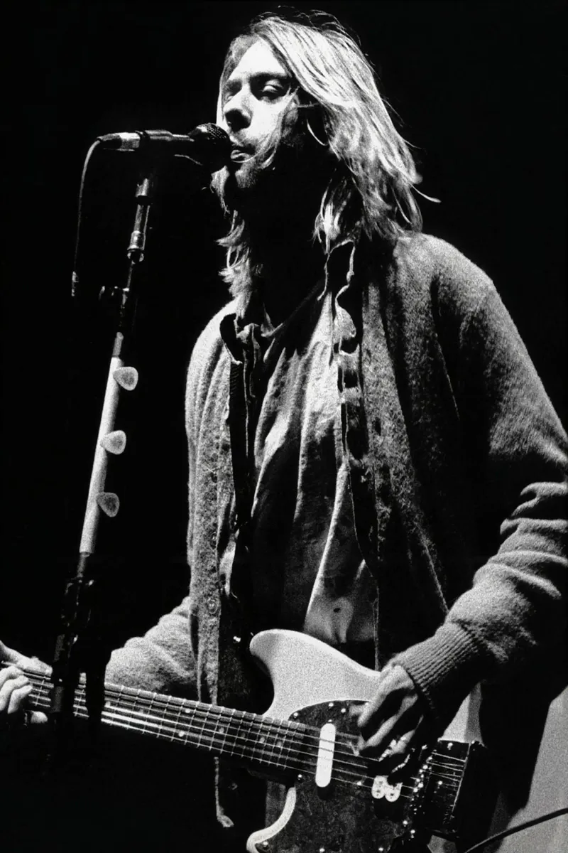 Live Concert Kurt Cobain Poster hahnemühle by Has Fab