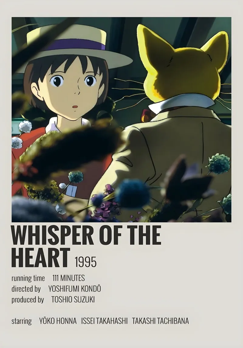 WHISPER OF THE HEART 1995 pellicola backlit da MVFminimalist