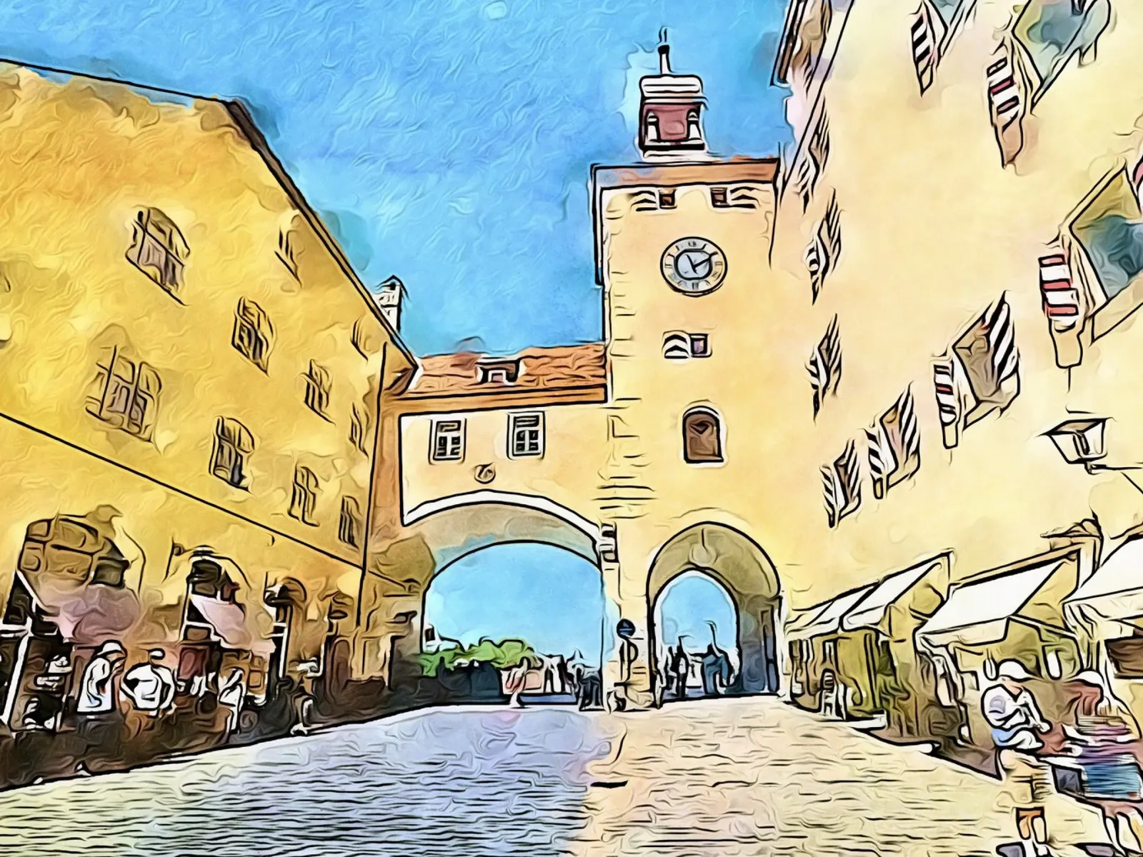 Regensburg, Motivo 1 pellicola backlit da ZAMART