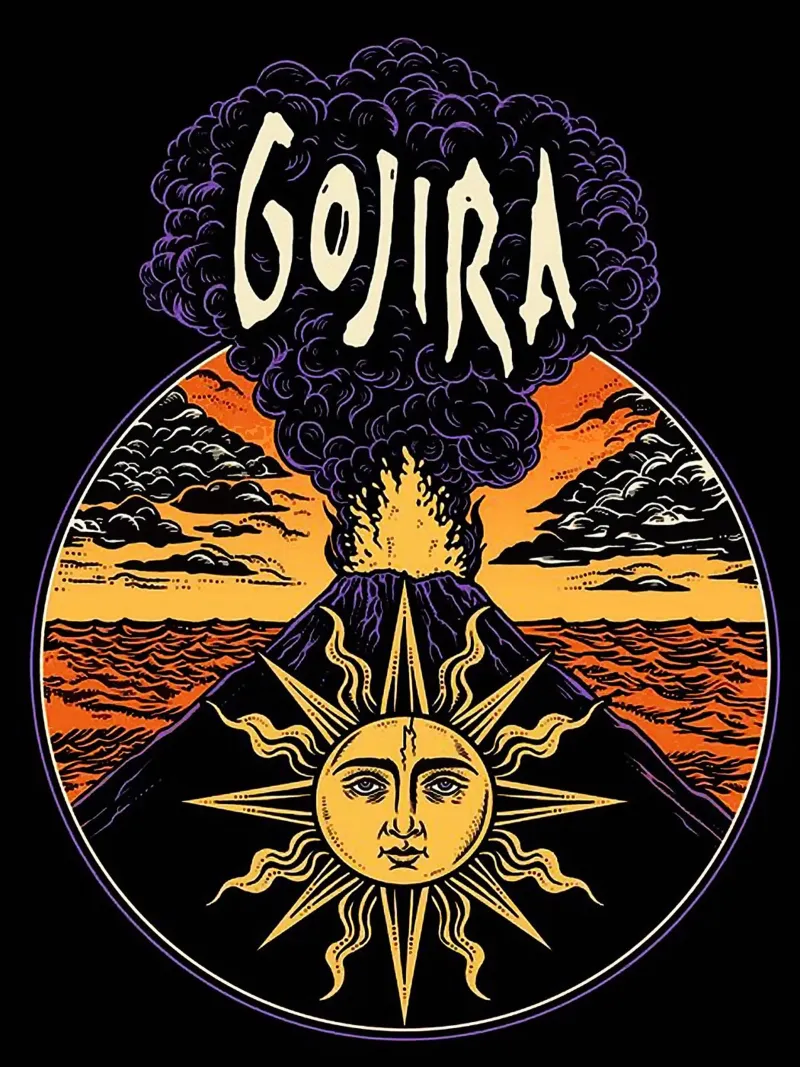 Gojira band pellicola backlit da vanhesling