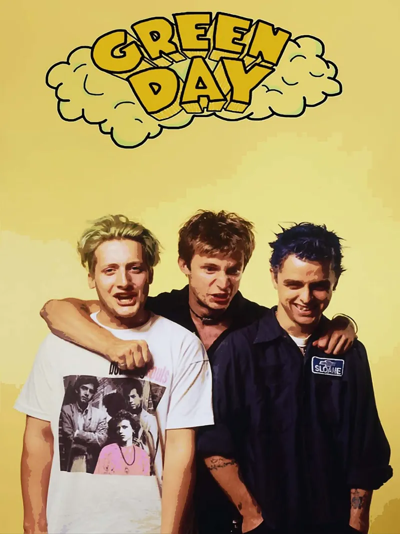 green day band canvas by vanhesling