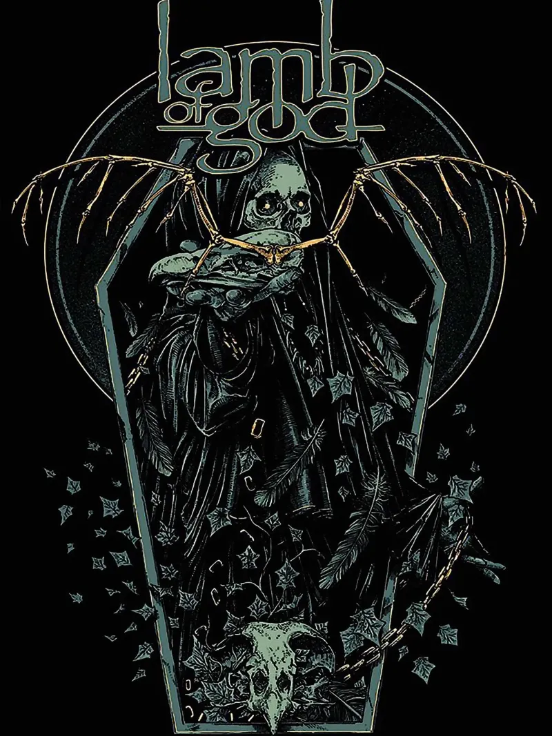 Lamb of God band pellicola backlit da vanhesling