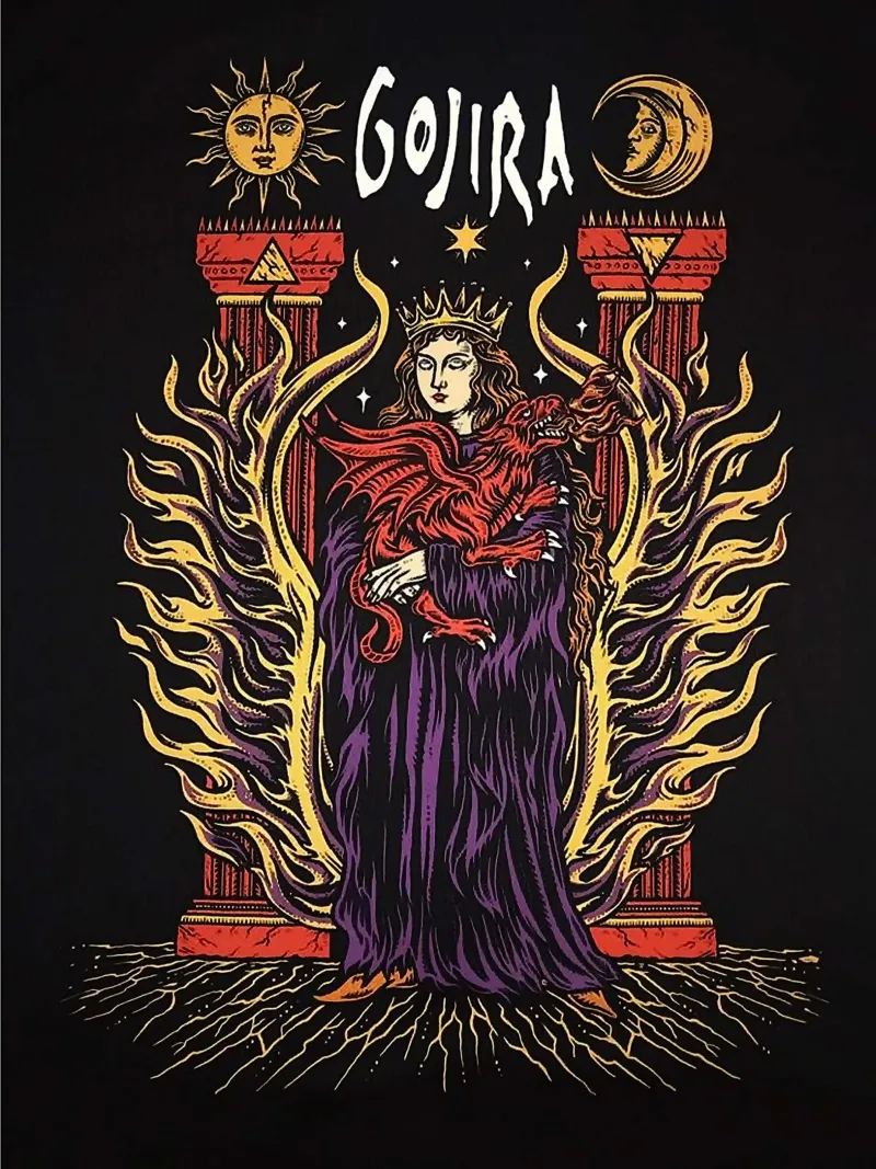 Gojira band pellicola backlit da vanhesling