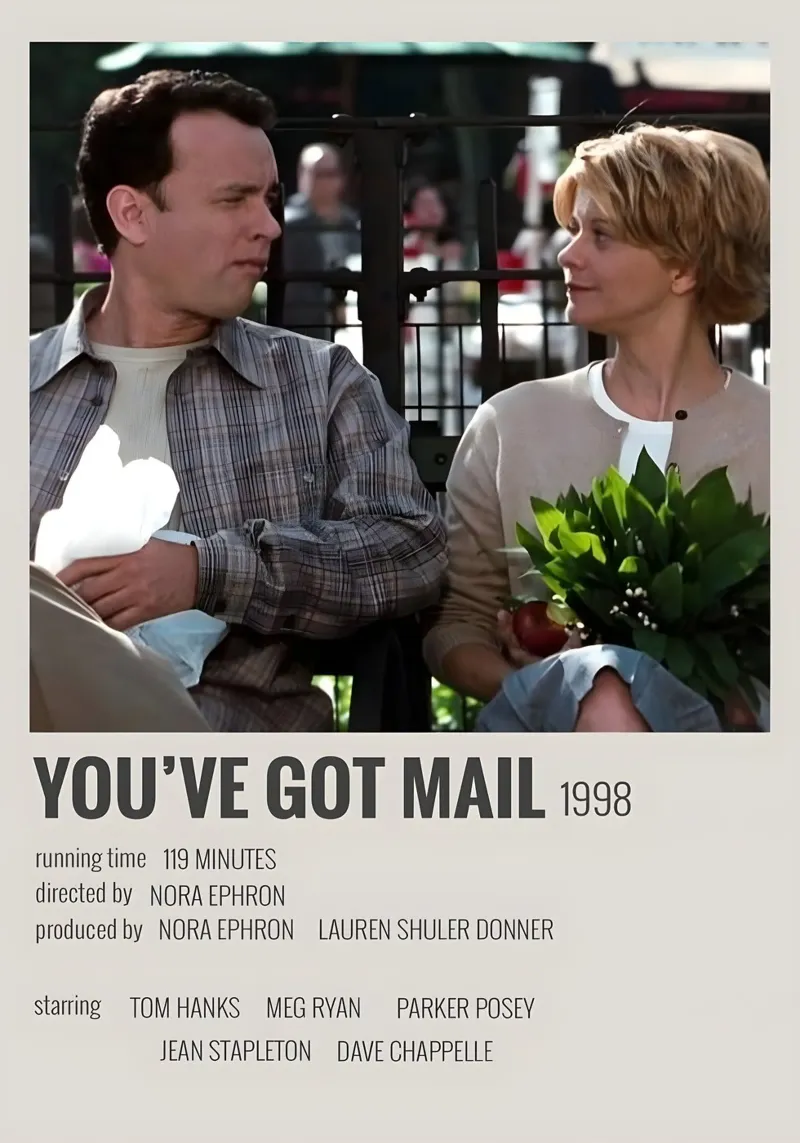 YOU'VE GOT MAIL 1998 pellicola backlit da MVFminimalist