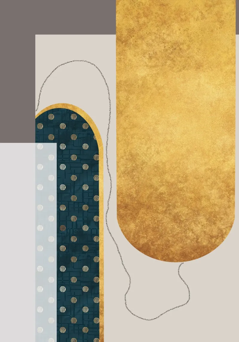modern abstract art pellicola backlit da vintageshop