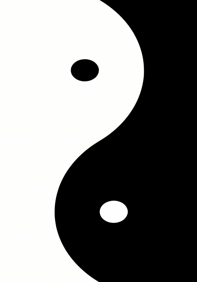 simbolo yin yang pellicola backlit da BacsicRonBaleShop