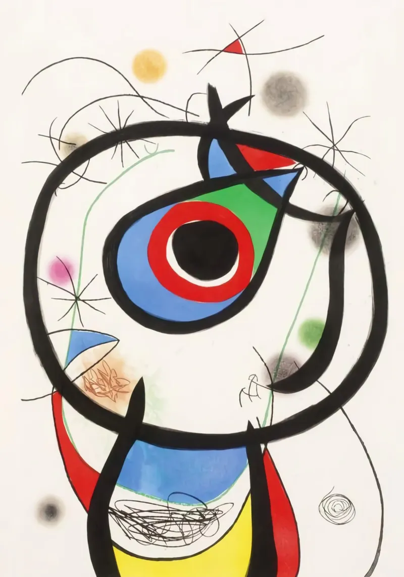 Joan Miro vespa pellicola backlit da The Bakulans