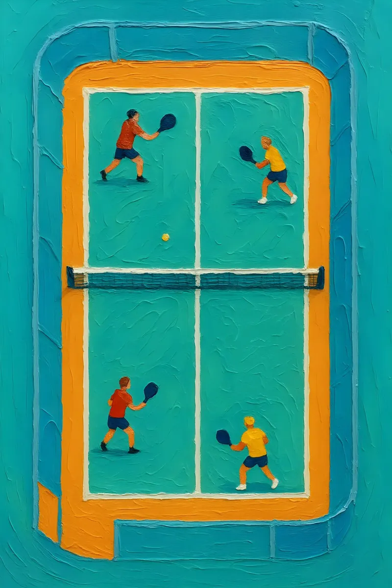 Symmetrical Paddle Court Showdown carta hahnemühle da Creative.Mind