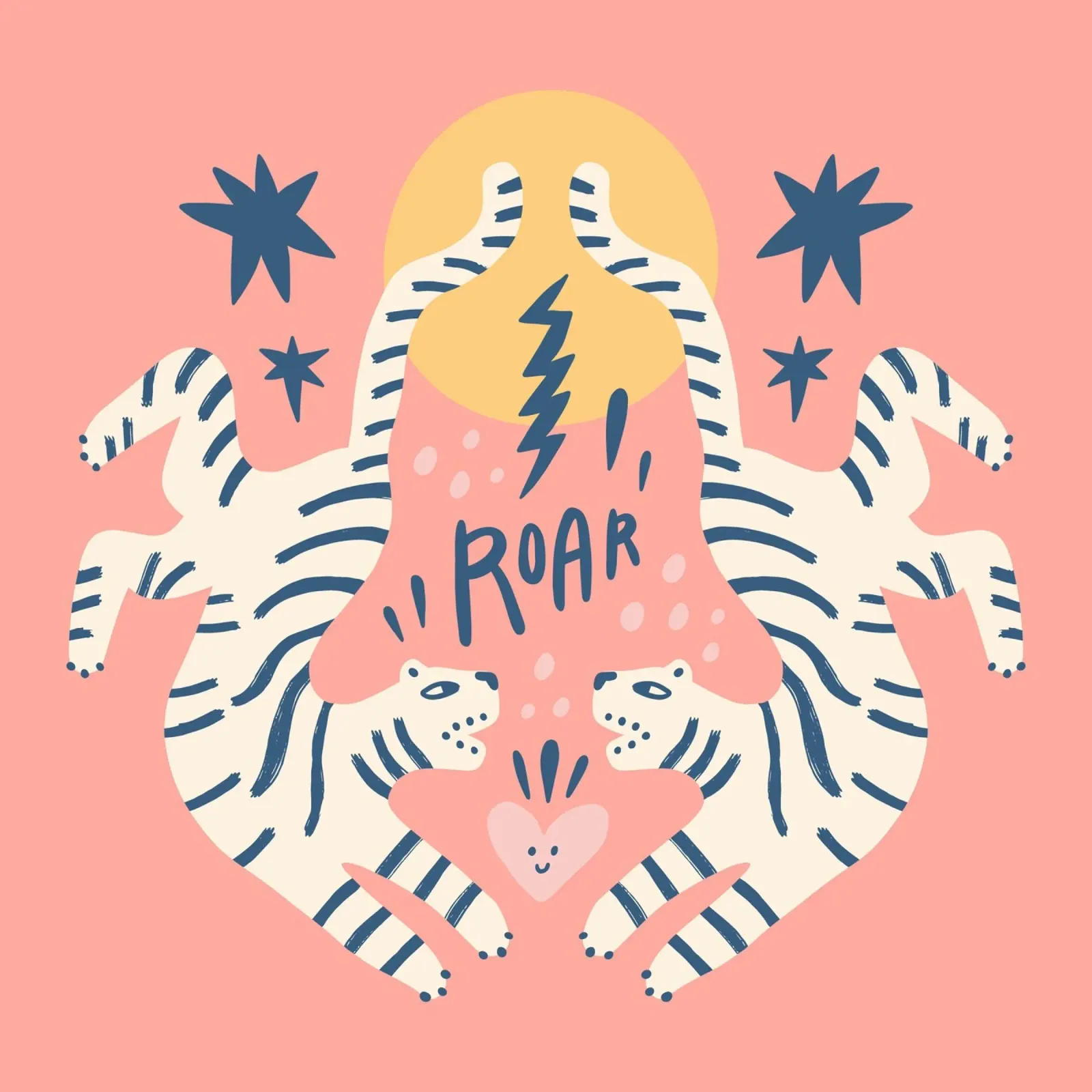 Tiny And Wild No 04 tela da treechild