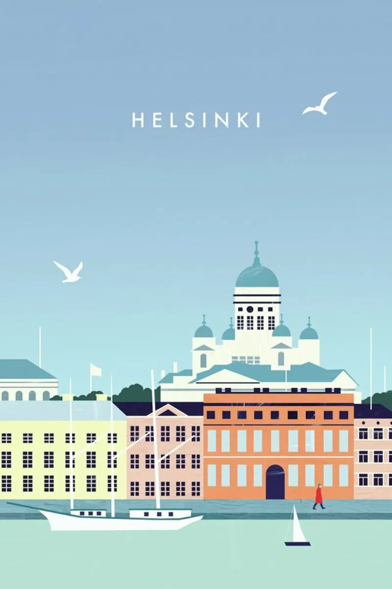 Helsinki pellicola backlit da Katinka Reinke