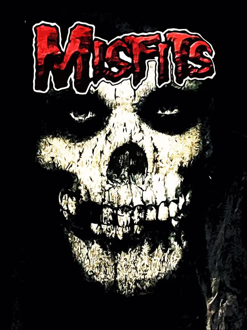 Misfits 2 Art poster by music soul