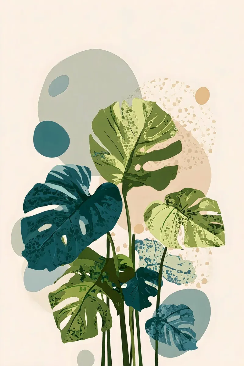 Monstera poster de Studio Verde