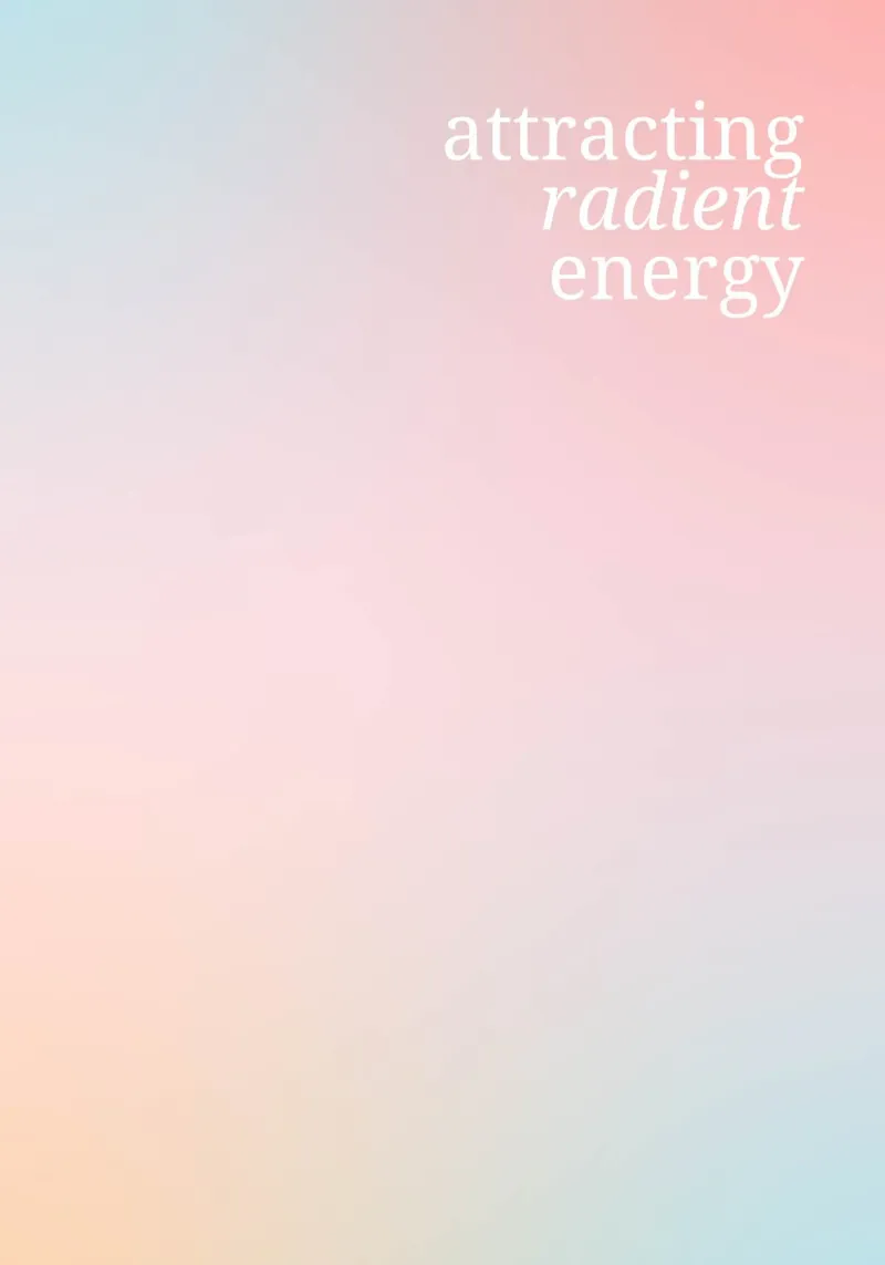 Attracting Radiant Energy Pastel Gradient Aesthetic Print poster by homdeco