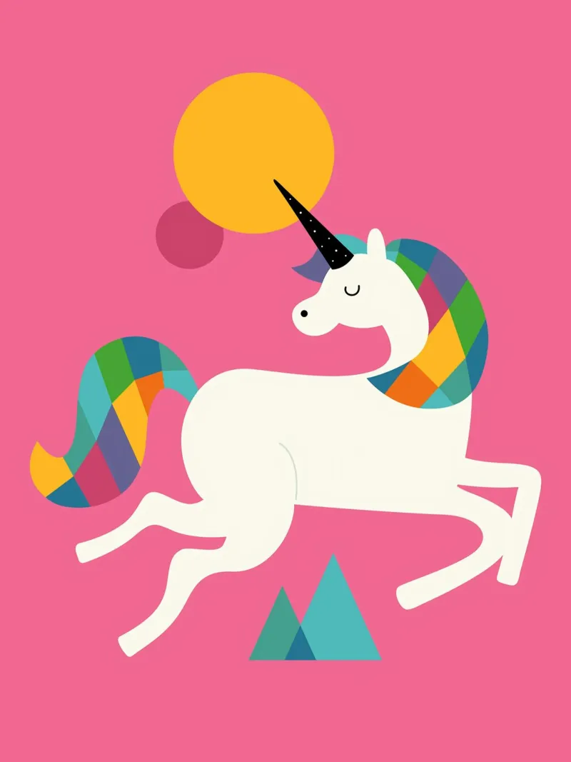 To Be A Unicorn plexiglass da Todeo gallerie
