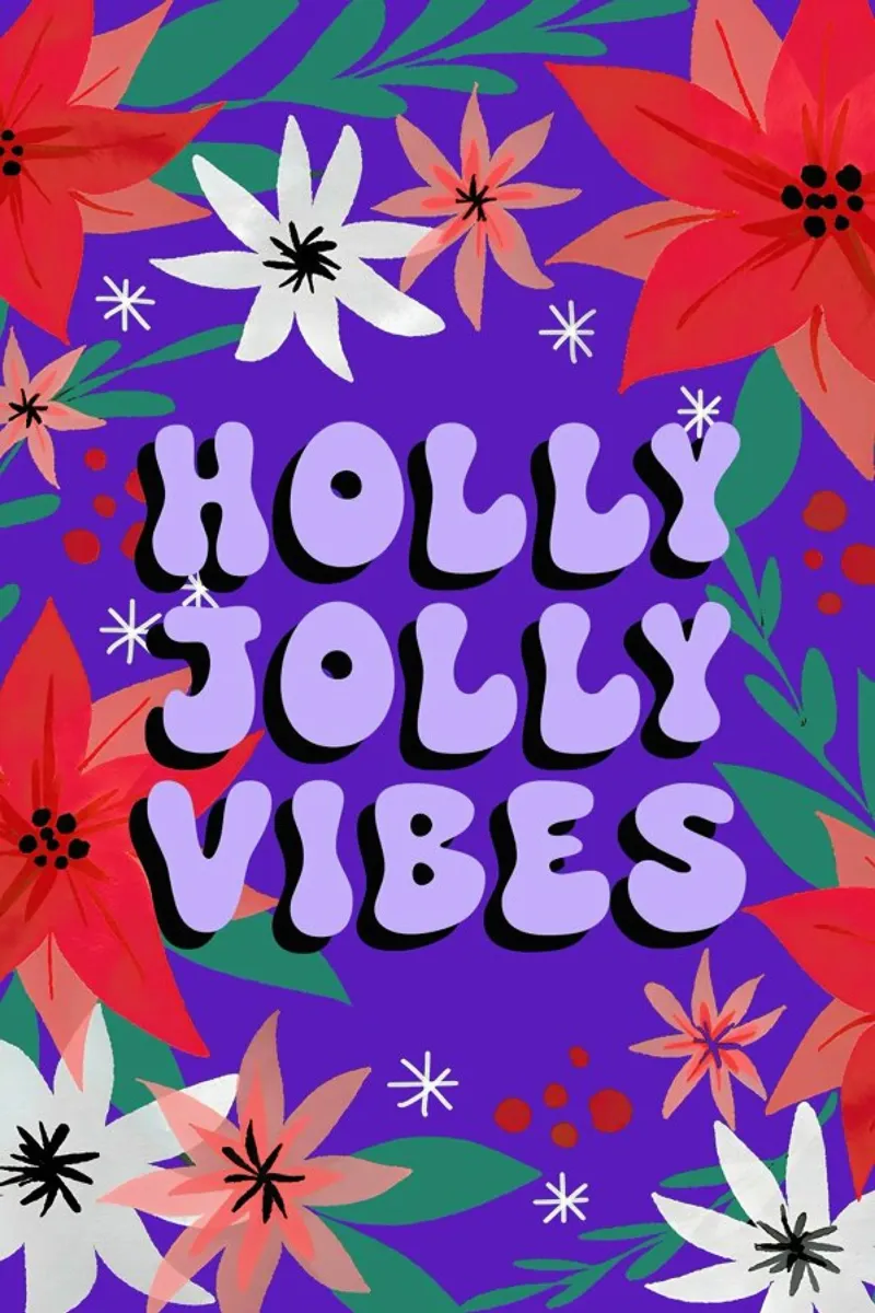Holly Jolly Vibes plexiglass da cafelab