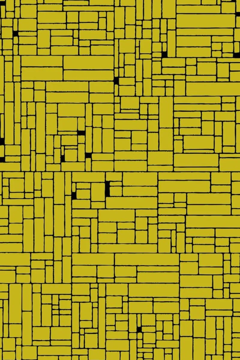 Computer Graphic yellow black pellicola backlit da Hemingway Design
