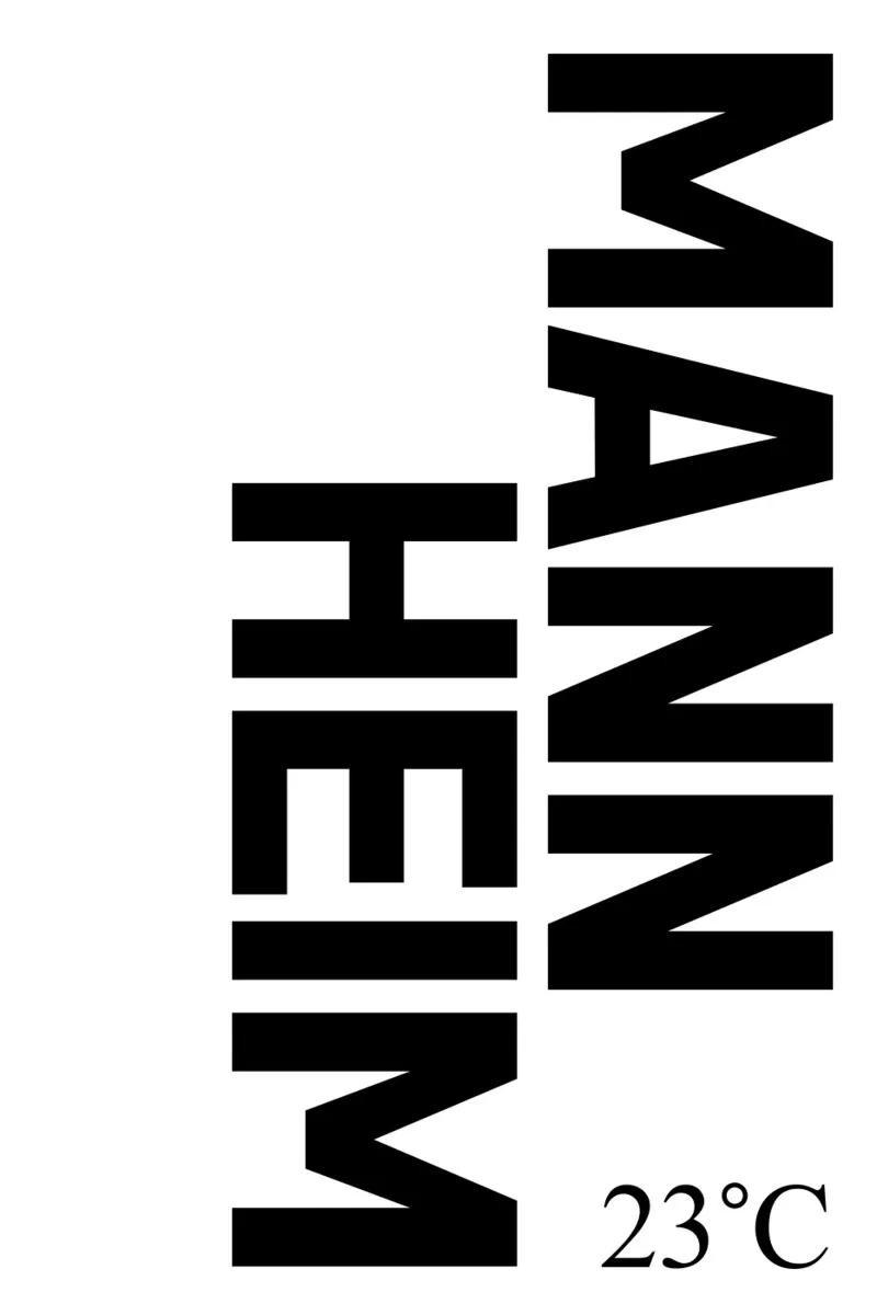 Mannheim pellicola backlit da YV TYPOGRAPHY