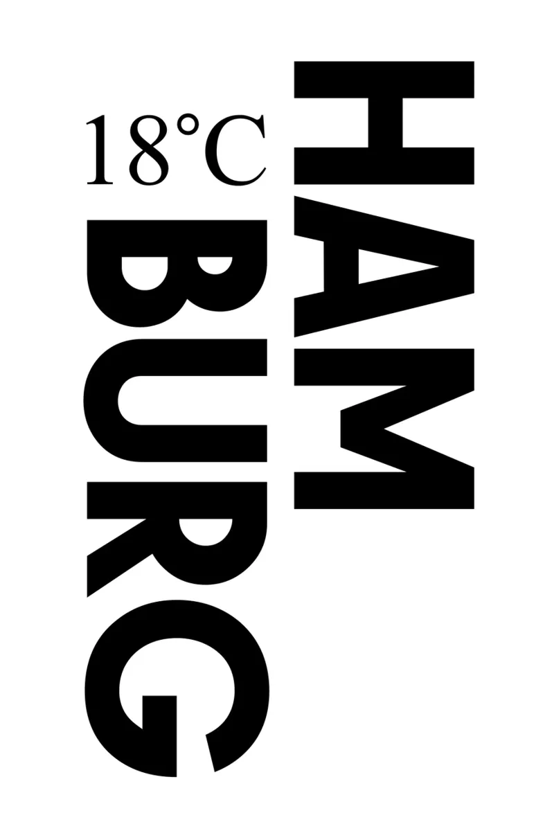 Amburgo pellicola backlit da YV TYPOGRAPHY