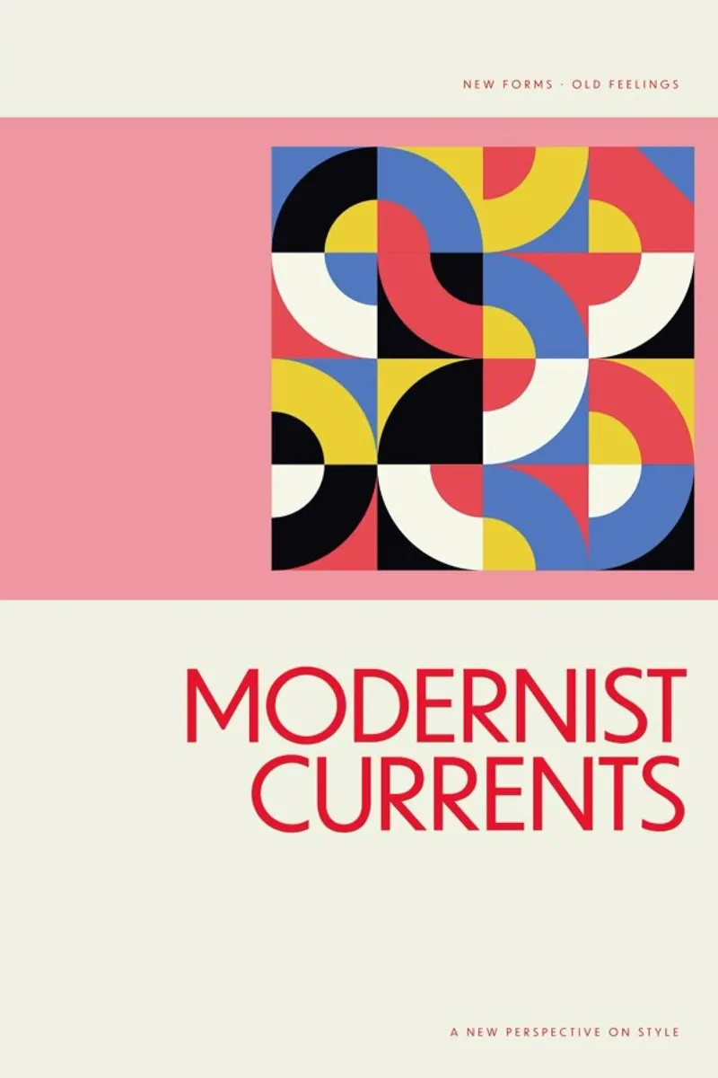 Modernist Currents 13 poster con telaio in alluminio da Studio One