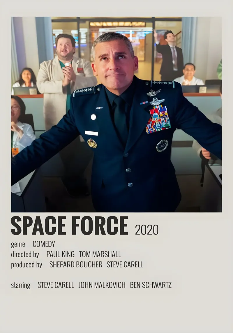 SPACE FORCE 2020 plexiglass da MVFminimalist