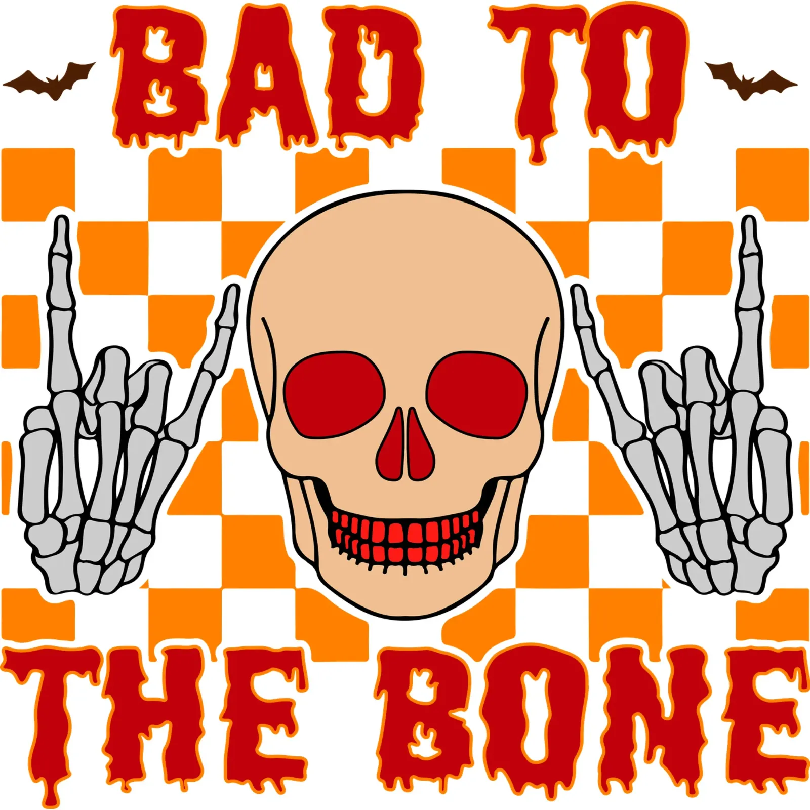 bad to the bone canvas by onetime