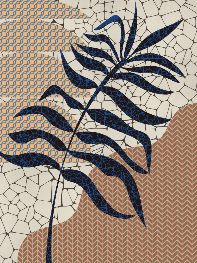 Mosaico tropicale poster da Little Dean